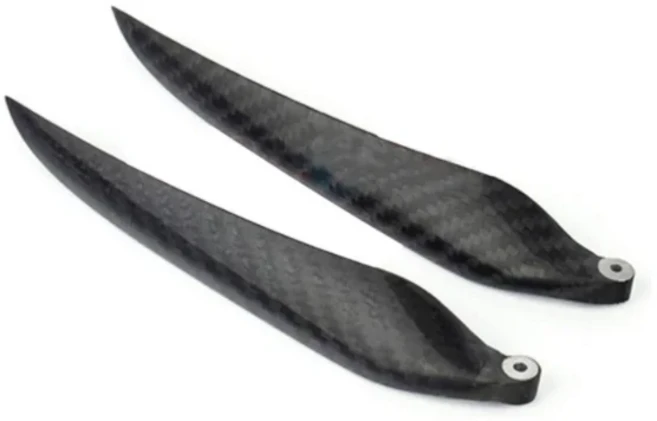 탄소 섬유 접이식 프로펠러 9.5x510x611x611x812x613x814x8 RC 비행기 용 2 리프 고정 날개 모델, 10 11x8