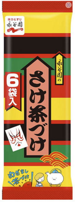 나가타니엔 오차즈케 연어맛 오차츠케 일본후리가케 오챠즈케 일본식자재 밥에뿌려먹는가루 사케차즈케, 34.8g, 1개