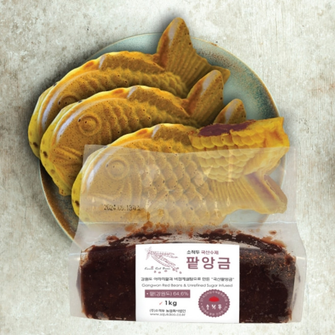 소적두 국산 수제 팥앙금, 1kg, 1개