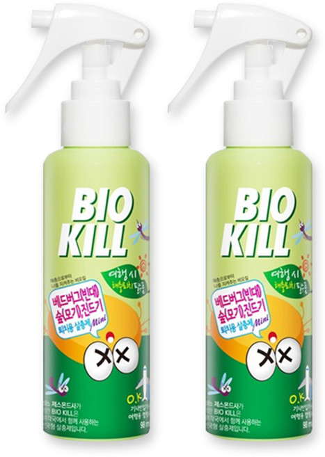 비오킬 살충제 분무형 98ml, 2개, 1개입