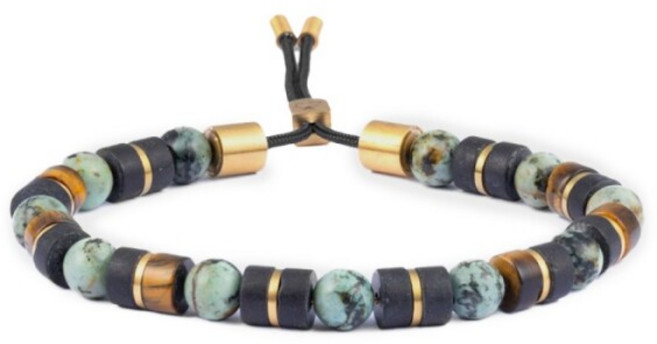 [피그앤헨(공식)] 피그앤헨 브론타이드 6 팔찌 - 시바타X골드