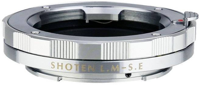일본 쇼텐 SHOTEN LM-SE 라이카 M 렌즈 소니 E 마운트 변환 어댑터, 1개