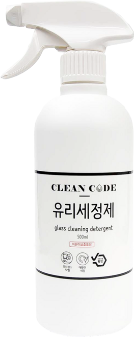 초강력 자동차 유리세정제 욕실 유리창 차량용 화장실 베란다 유리청소 범용사용, 3개, 500ml