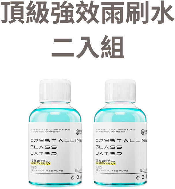 傑斯汽車 頂級強效雨刷水, 二入
