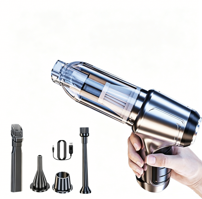 AIVK XC01 無線吸塵器 BSMI認證 10000Pa大吸力, XC01白灰色【升級版大吸力】