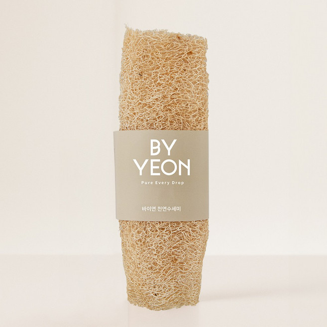바이연 국산 친환경 천연 수세미 (12-15cm), 1세트, 1개