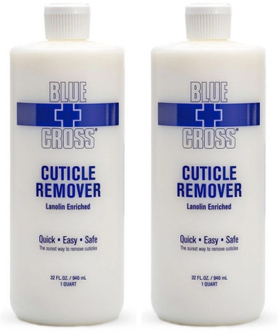 블루크로스 네일 큐티클 리무버 제거 연화제 32oz, 2개, 946ml