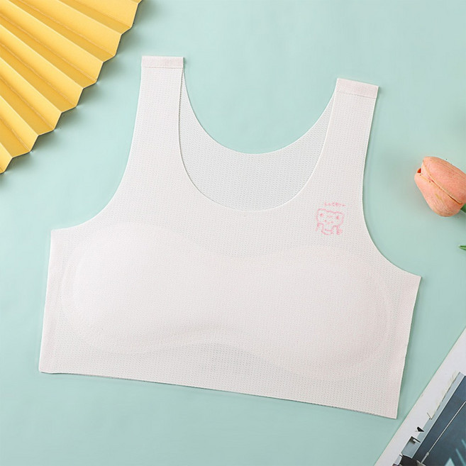 젝소 주니어 심리스 브라 중학생 초등 브라 1단계 2단계 여아 속옷 2P