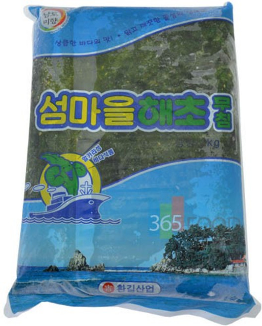 남도미향 섬마을 해초무침 2kg, 1g, 1개