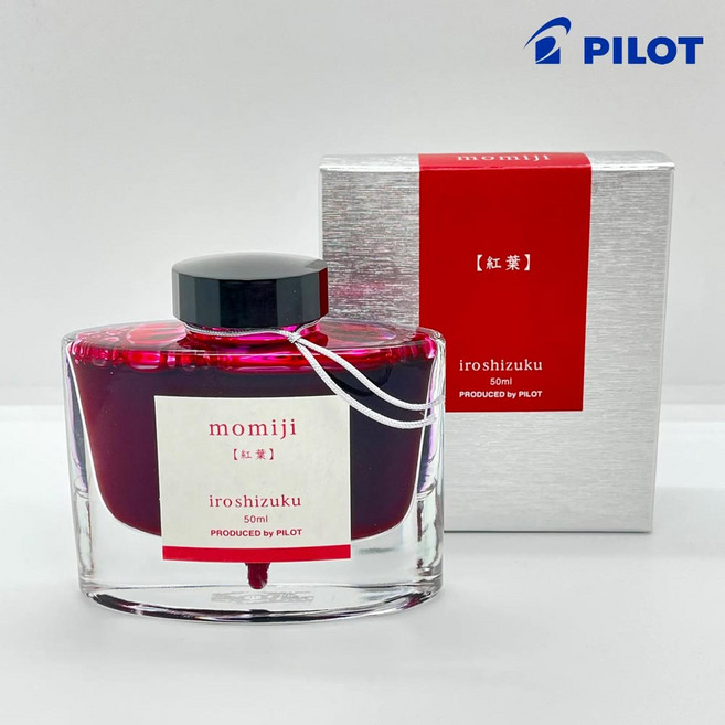 파이롯트 이로시주쿠 만년필용 잉크 50ml, MO(단풍/모미지)