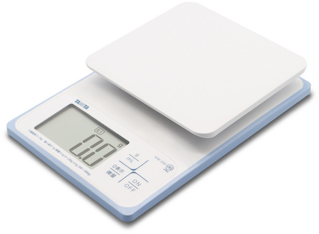 日本TANITA電子料理秤-防水防塵款-台灣公司貨, 白, KW-220, 2kg