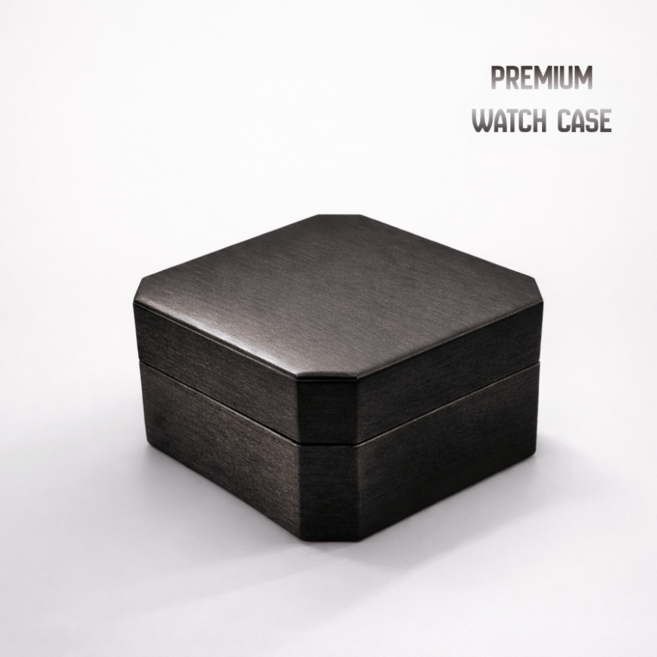 뉴 프리미엄 에디션 8각 시계 케이스 시계 보관함 시계 선물 악세서리 소품 보관함 아리픽 New Premium Octagonal Watch Case - Luxury Jewelry