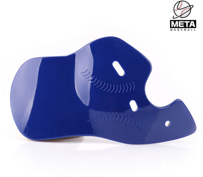 모리모토 턱 보호대 검투사 NMF 유광/블루, One Color,우타자(좌귀), 1개