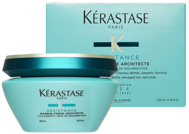 케라스타즈 레지스턴스 포스 아키텍트 헤어 마스크, 200ml, 1개 - 쿠팡