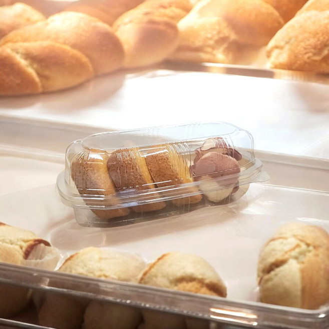 사라다빵 제과제빵포장 일회용포장 케이스 100개입, 1개