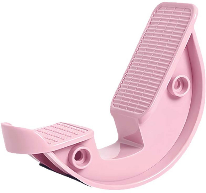 라이트닝웍스 파워스텝 발목 관절 아킬레스건 족저근막 발목 재활 스트레칭 발판 세트, 핑크
