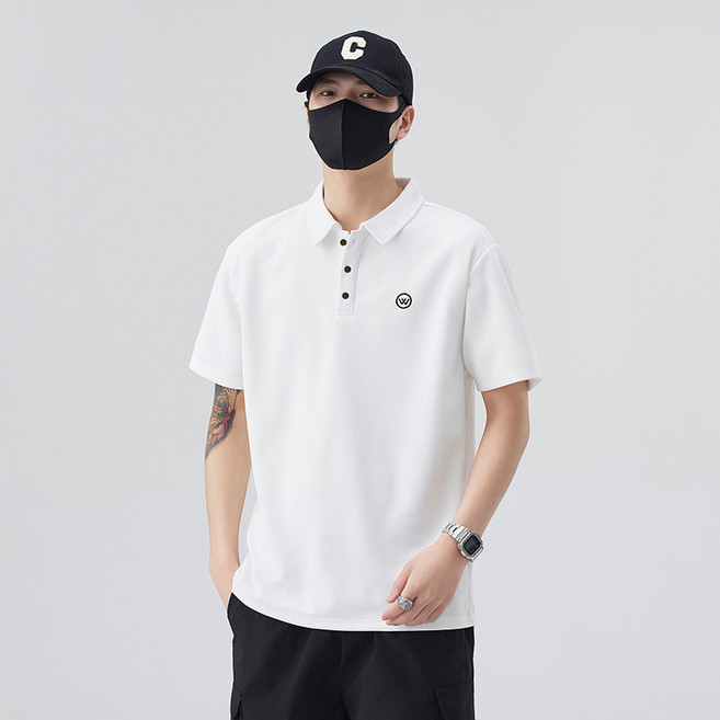 훌룰루 남자 여름 카라반팔티셔츠 T259