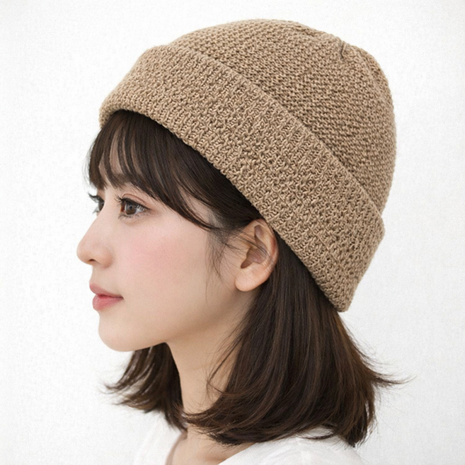 YJS012 베이직 봄 여름 남녀공용 니트 비니 모자