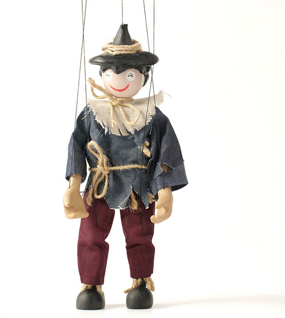 마리오네트 꼭두각시 인형 나무인형 대형 1 소품 왕자 마리오네트인형 끈인형, 허수아비