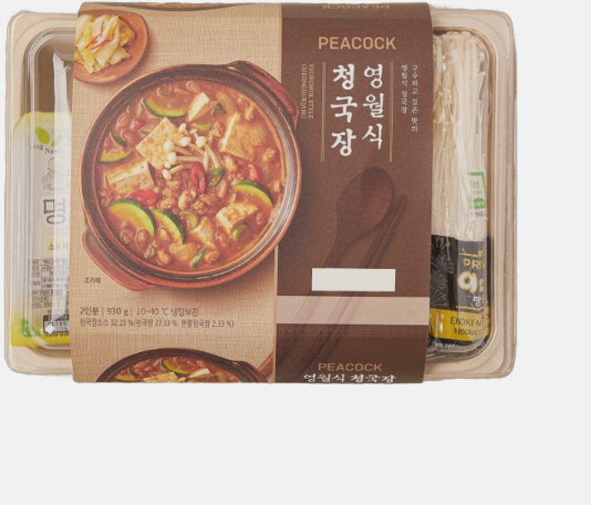 (매장정품) 피코크 영월식 청국장 930g 1개 233053, (매장정품) 피코크 영월식 청국장 930g 1개 233, 1