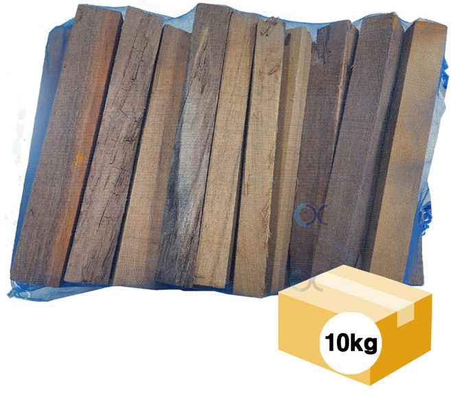 캠핑용 장작 10kg 가성비 캠핑장작 수입 말라스종나무 바베큐 마른장작, 1개