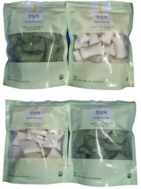 냉동 가래떡 냉동 절편 아이스 떡 1kg 모시 백미 떡 앙꼬, 모시 앙꼬 가래떡 1kg, 1개