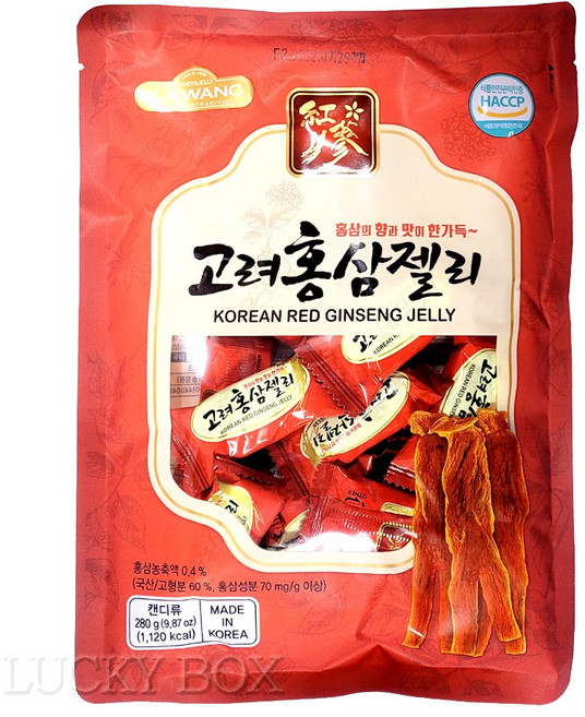 일광제과 고려홍삼젤리, 280g, 20개