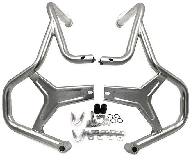 오토바이 탱크 크래시 보호대 범퍼 R1200GS 어드벤처 1200GS 프레임 R1200GSA ADV 페어링 2014 2019 익스텐션, Silver, 1개