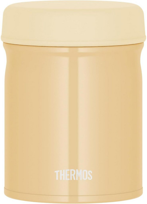 Thermos 膳魔師 不銹鋼真空保溫燜燒罐, 400ml奶油黄色, 1個