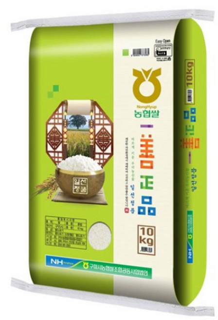 구미시농협 일선정품 쌀 백미 상등급, 10kg, 1개