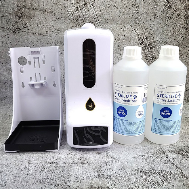 손소독 발열체크기 k9 pro 비대면 업소용 비접촉 자동 측정 기본구성, k9pro 기본구성+1리터소독제 2개