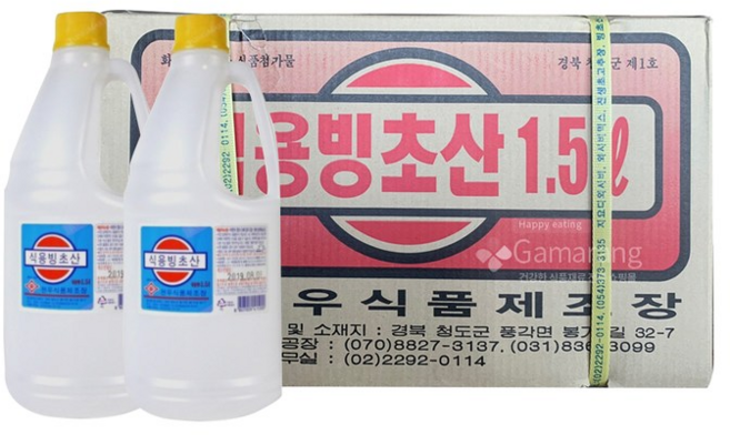 천우 빙초산 1.5L (하루배송 99%), 12개