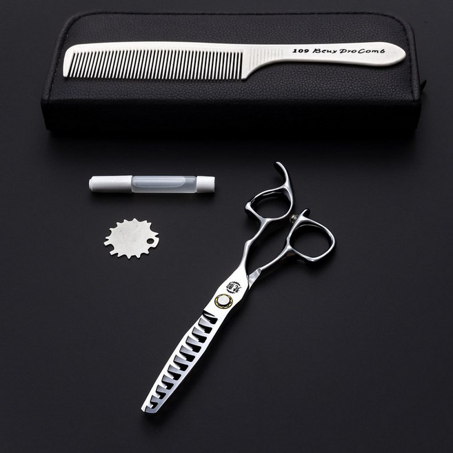 가위 헤어스타일리스트 때리는 얇은 전용 이발, 1개, 50-60 머리카락 제거