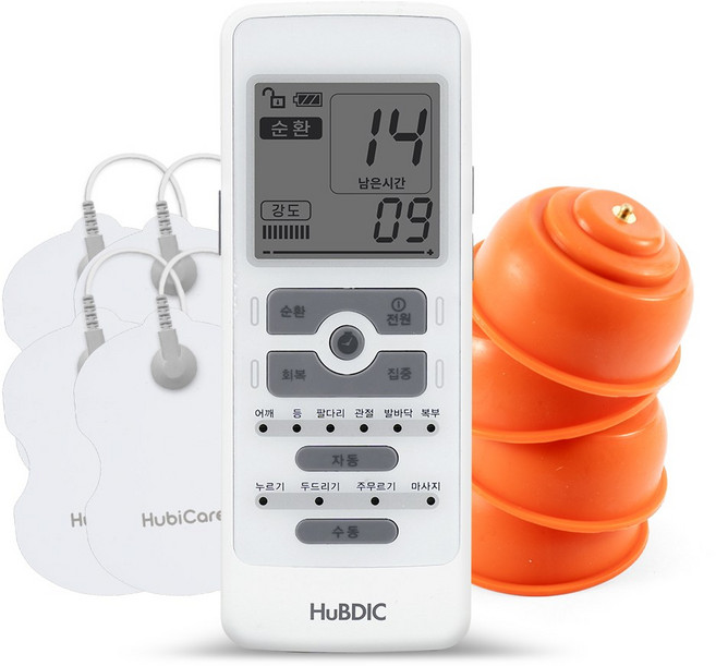 휴비딕 저주파자극기 HMB-1000+흡착패드WP-400세트, 1세트, HMB-1000+흡착패드WP-400
