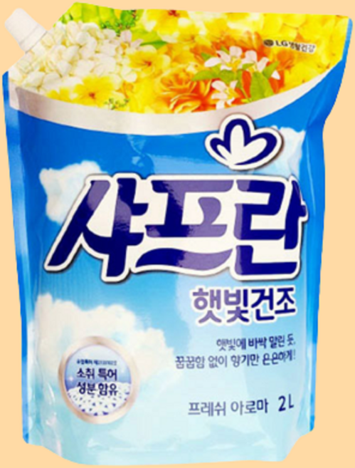 은은한향 향좋은 향기좋은 세탁 섬유유연제 리필, 1개