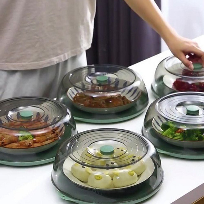 PET 푸드 커버 케이크 보관함 빵 보관 덮개 돔 뚜껑 받침 세트 베이커리 케익 음식 디저트 케이스 투명 sta03721RN, 본상품
