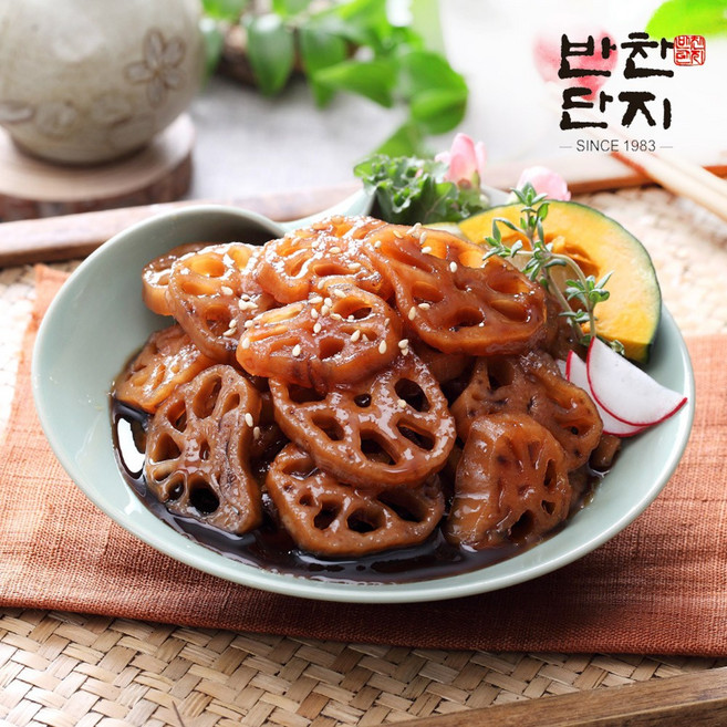 반찬단지 연근조림 1kg 3개