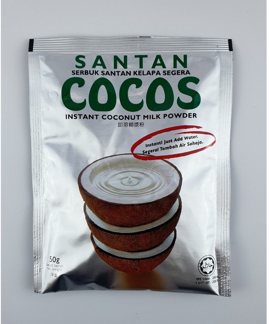 코코넛 밀크 파우더 코코스 산탄 가루 분말 50g 1개 Coconut milk powder 50g 1ea, 1개입