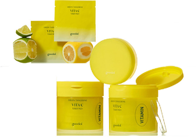 구달 청귤 비타C 토너 패드 70p, 2개