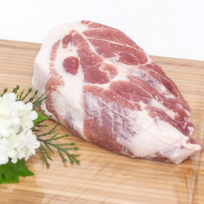 꼬들살 덜미살 한돈목살 돼지고기목살 보쌈 수육용 500g, 1, 본상품선택