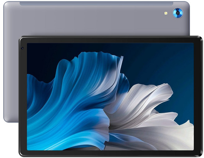 Wqplo C107 태블릿PC 10.1인치태블릿 24G+128G 8 코어 안드로이드 15, Wi-Fi, 회색/Gray, 128GB
