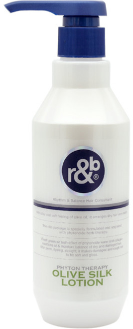 우신 알앤비 피톤테라피 올리브 실크 로션, 440ml, 1개