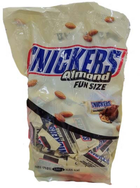 스니커즈 아몬드 펀사이즈 1kg, 1개