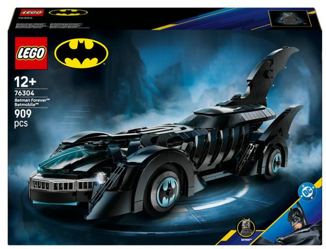 레고 슈퍼히어로 DC 76304 배트맨 포에버TM 배트모빌TM, 혼합색상, 1개