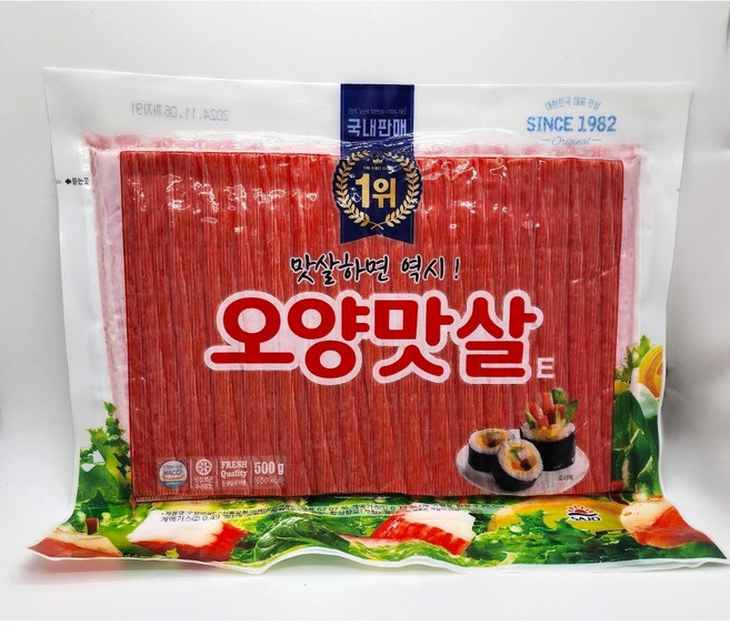사조오양 맛살 500g, 1개