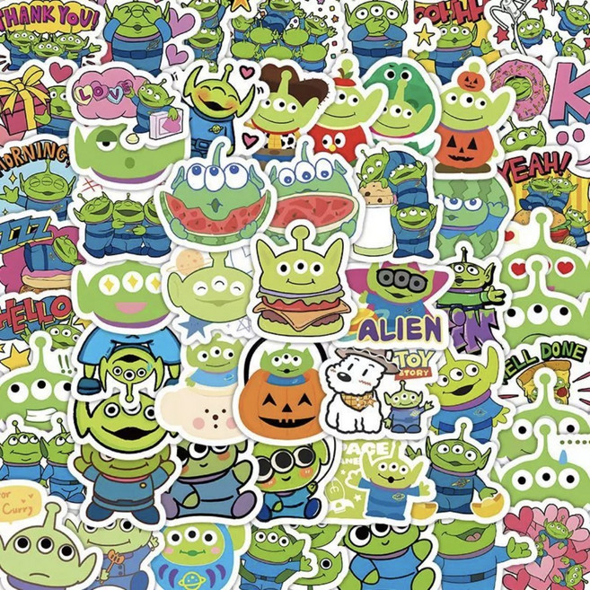 당일출고!! 알린 토이스토리 알린 스티커 포인트스티커 세트, 1개, 알린스티커 50장