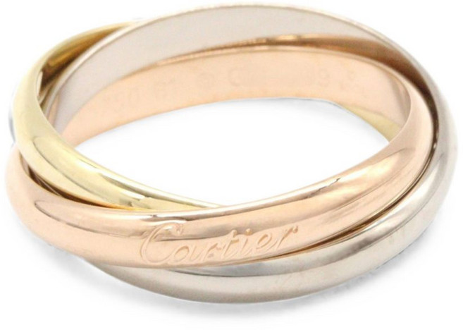 5위 - 까르띠에 중고 2010s Trinity ring
