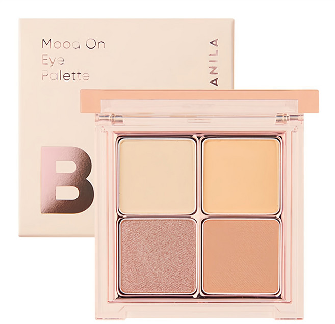 바닐라코 비바이바닐라 무드 온 아이 팔레트 7g, 03 멜로우 베이지, 1개