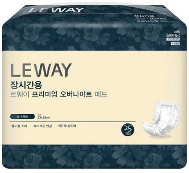 미래생활 오버나이트형 속기저귀(25매8팩), 25개입, 8개