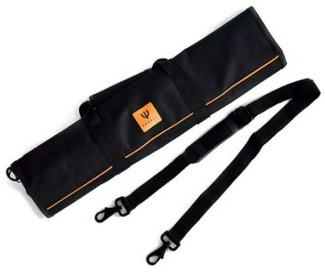 약셀 휴대용 롤백 8p 수납 칼가방, 사진참고(BLACK), 1개